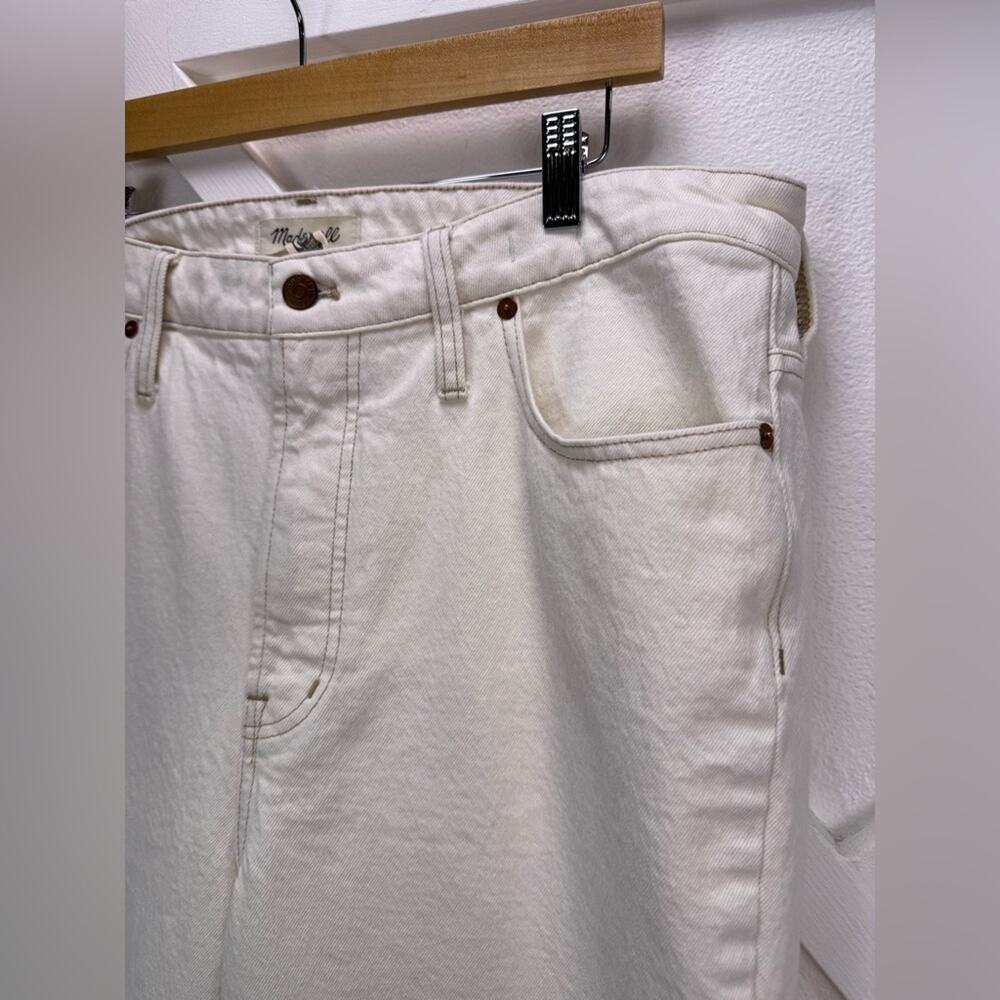 Madewell The Perfect Vintage Crop Jean in Cloud Lining Size 33 - Picture 3 of 12